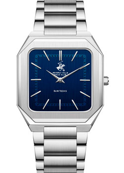 fashion наручные мужские часы Beverly Hills Polo Club BP3864X390 Коллекция Slim Tech 5 12900₽
