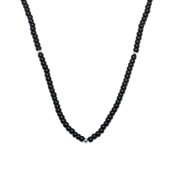 

Серебряное колье G9TU05