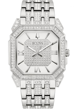 Японские наручные  мужские часы Bulova 96A285. Коллекция Crystal Octava - фото 1