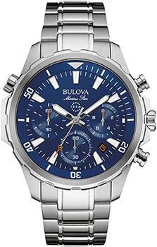 Японские наручные  мужские часы Bulova 96B256. Коллекция Marine Star - фото 1