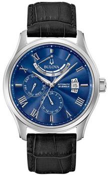

Японские наручные мужские часы Bulova 96C142. Коллекция Automatic