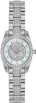 

Японские наручные женские часы Bulova 96L253. Коллекция Crystal Ladies