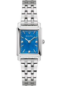 Японские наручные  женские часы Bulova 96P245. Коллекция Sutton - фото 1