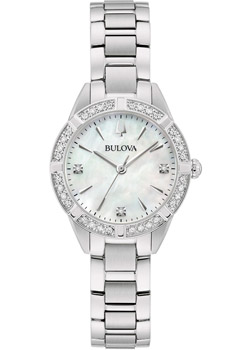 Японские наручные  женские часы Bulova 96R253. Коллекция Sutton