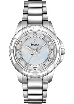 

Японские наручные женские часы Bulova 96S144. Коллекция Diamonds