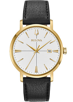 Японские наручные  мужские часы Bulova 97B172. Коллекция Classic - фото 1