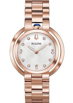 Японские наручные  женские часы Bulova 97P130. Коллекция Rubaiyat - фото 1