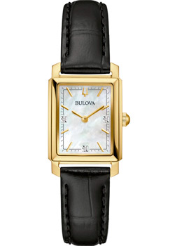 Японские наручные  женские часы Bulova 97P166. Коллекция Sutton