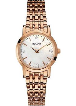 все цены на Bulova Часы Bulova 97S106. Коллекция Diamonds онлайн