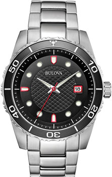 Японские наручные  мужские часы Bulova 98A195. Коллекция Sports - фото 1