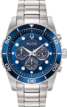 Японские наручные  мужские часы Bulova 98A209. Коллекция Sports - фото 1