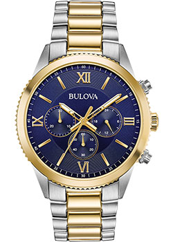 

Японские наручные мужские часы Bulova 98A220. Коллекция Sports