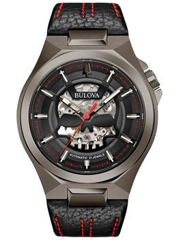 

Японские наручные мужские часы Bulova 98A237. Коллекция Maquina