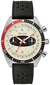 Японские наручные  мужские часы Bulova 98A252. Коллекция Sports - фото 1