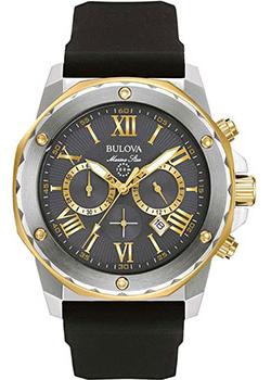 

Японские наручные мужские часы Bulova 98B277. Коллекция Marine Star