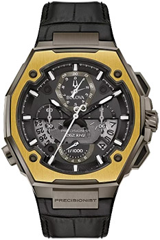 

Японские наручные мужские часы Bulova 98B354. Коллекция Precisionist