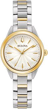 Японские наручные  женские часы Bulova 98L277. Коллекция Sutton - фото 1