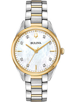 

Японские наручные женские часы Bulova 98P184. Коллекция Diamonds