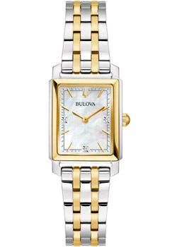 Японские наручные  женские часы Bulova 98P220. Коллекция Sutton