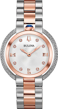 

Японские наручные женские часы Bulova 98R247. Коллекция Rubaiyat