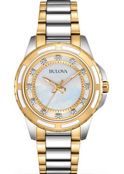 

Японские наручные женские часы Bulova 98S140. Коллекция Diamonds