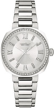 

fashion наручные женские часы Caravelle New York 43L195. Коллекция Ladies Collecion