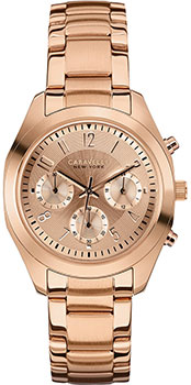 

fashion наручные женские часы Caravelle New York 44L115. Коллекция Ladies Collecion