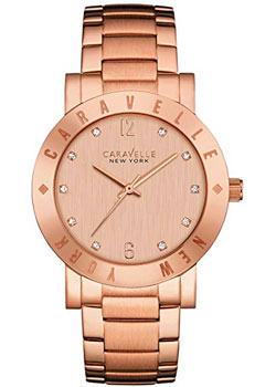 

fashion наручные женские часы Caravelle New York 44L201. Коллекция Ladies Collecion