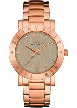 

fashion наручные женские часы Caravelle New York 44L203. Коллекция Ladies Collecion