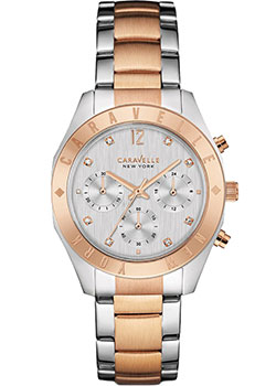 

fashion наручные женские часы Caravelle New York 45L156. Коллекция Ladies Collecion