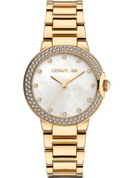 fashion наручные  женские часы Cerruti 1881 CIWLG2115303. Коллекция MEZZANA - фото 1