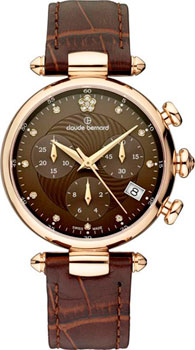 

Швейцарские наручные женские часы Claude Bernard 10215-37RBRPR2. Коллекция Dress code