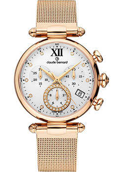

Швейцарские наручные женские часы Claude Bernard 10216-37RAPR1. Коллекция Dress Code