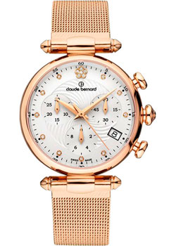 

Швейцарские наручные женские часы Claude Bernard 10216-37RAPR2. Коллекция Dress code