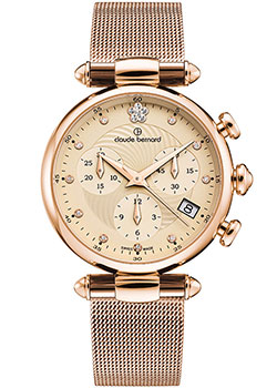 

Швейцарские наручные женские часы Claude Bernard 10216-37RBEIR2. Коллекция Dress code