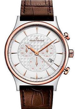 Claude Bernard Часы Claude Bernard 10217-357RAIR. Коллекция Classic Gents Chronograph Claude Bernard Часы Claude Bernard 10217-357RAIR. Коллекция Classic Gents Chronograph