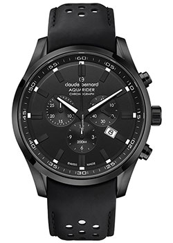 

Швейцарские наручные мужские часы Claude Bernard 10222-37NCNINOB. Коллекция Aquarider
