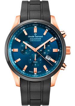 Швейцарские наручные  мужские часы Claude Bernard 10222-37RNCABUIR1. Коллекция Aquarider
