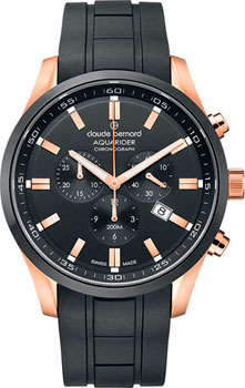 Швейцарские наручные  мужские часы Claude Bernard 10222-37RNCANIR. Коллекция Aquarider