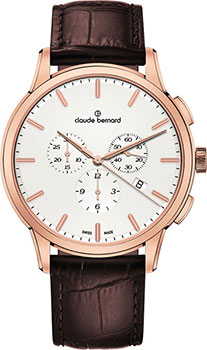 

Швейцарские наручные мужские часы Claude Bernard 10237-37RAIR1. Коллекция Classic Chronograph