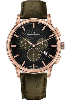 

Швейцарские наручные мужские часы Claude Bernard 10237-37RNIKAR. Коллекция Classic Gents