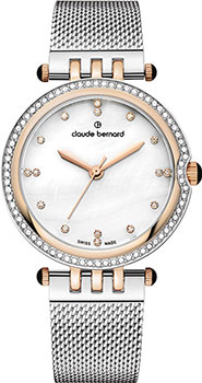 

Швейцарские наручные женские часы Claude Bernard 20085-357RMNAPR. Коллекция Dress Code