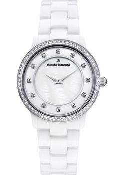 

Швейцарские наручные женские часы Claude Bernard 20203-BAB. Коллекция Dress code Ceramic with stones