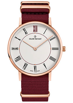 

Швейцарские наручные мужские часы Claude Bernard 20219-37RNAARVIOR. Коллекция Classic Slim Line