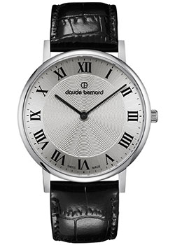 

Швейцарские наручные мужские часы Claude Bernard 20219-3AR. Коллекция Classic Slim Line