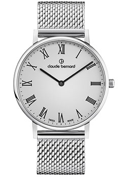 

Швейцарские наручные мужские часы Claude Bernard 20219-3MBR. Коллекция Classic Slim Line