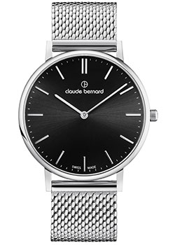 

Швейцарские наручные мужские часы Claude Bernard 20219-3MNIN. Коллекция Classic Slim Line