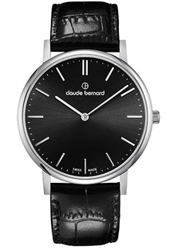 

Швейцарские наручные мужские часы Claude Bernard 20219-3NIN. Коллекция Classic Slim Line