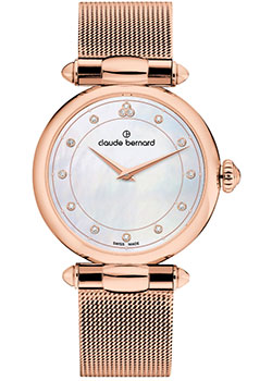 

Швейцарские наручные женские часы Claude Bernard 20508-37RMNAR. Коллекция Dress Code