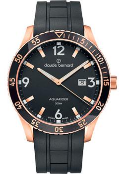 

Швейцарские наручные мужские часы Claude Bernard 53008-37RNCANIR. Коллекция Aquarider